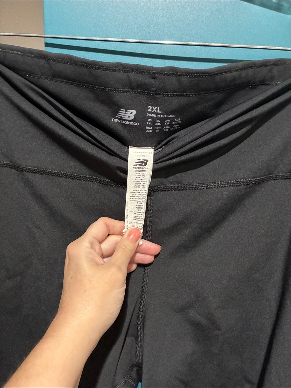 New Balance Women’s Black Athletic Leggings 2XL